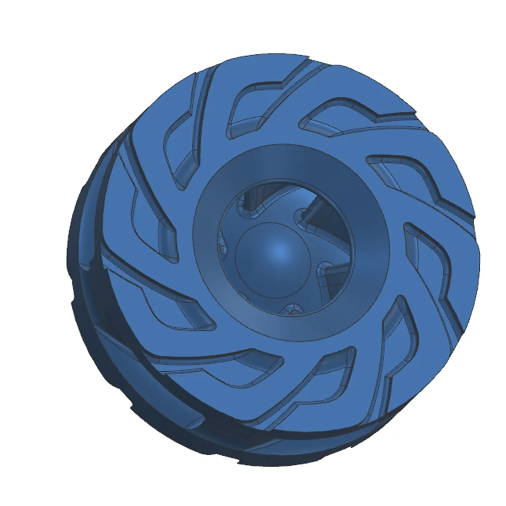 Impeller C2058 for 3/2C-AH Slurry Pump 6-Vane Closed-Type Impeller 1
