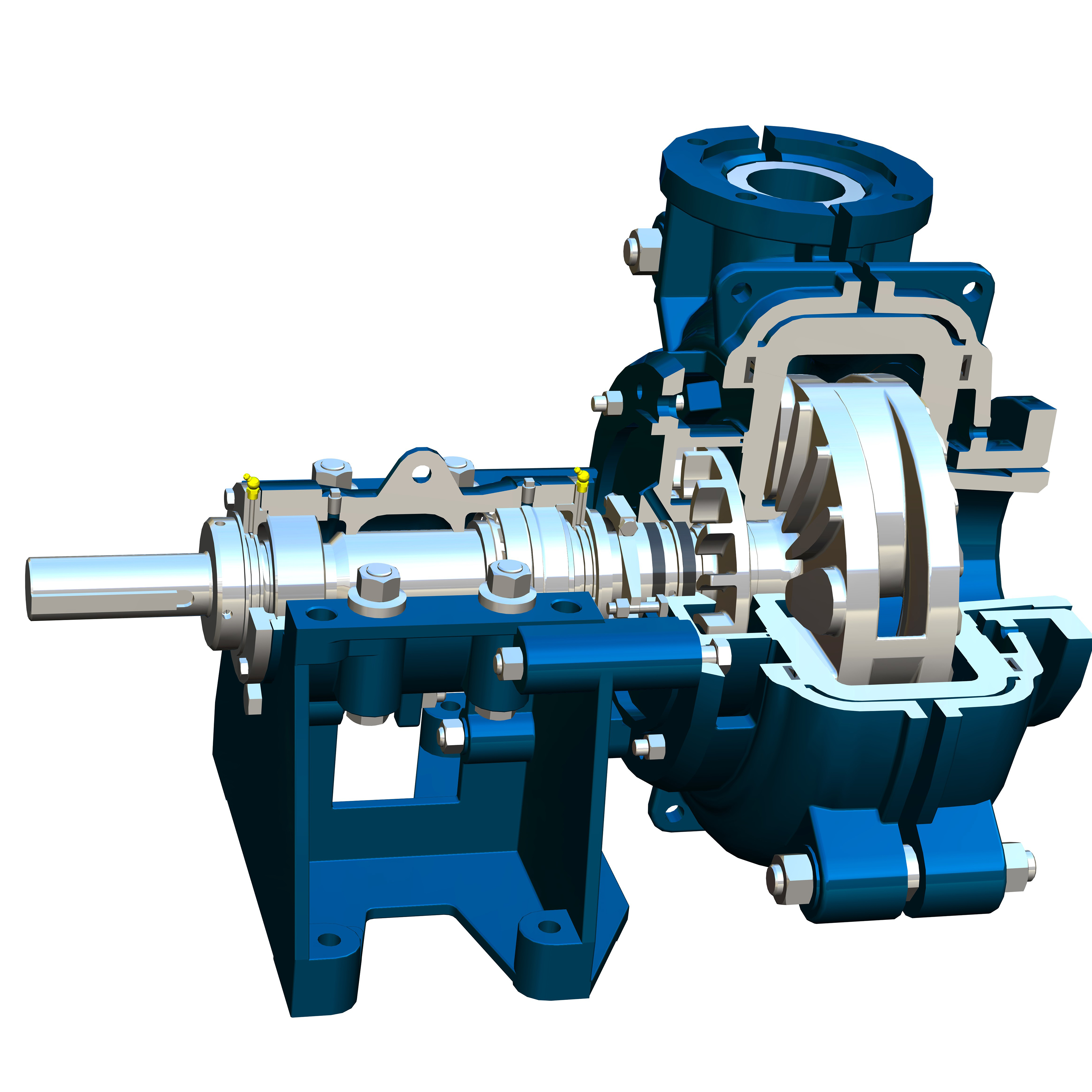 6/4D-AH Hard Metal Slurry Pump Model