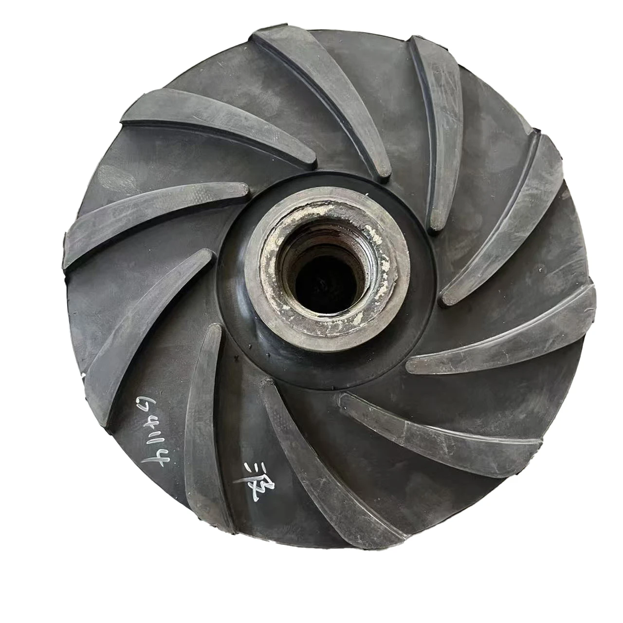 6-blade open rubber impeller