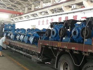 Metal Lined Slurry Pumps Ready to Ship