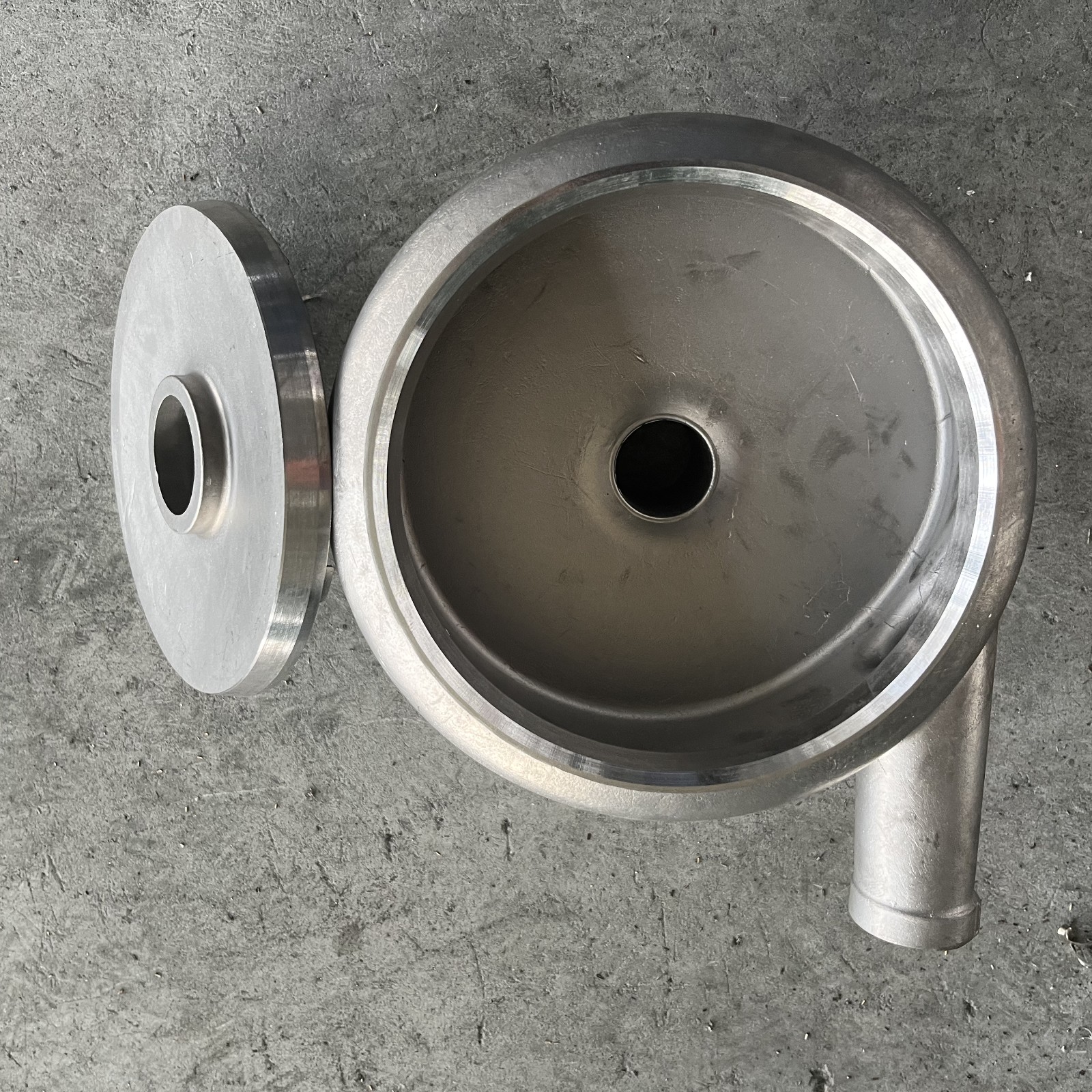 Two-phase steel pump parts